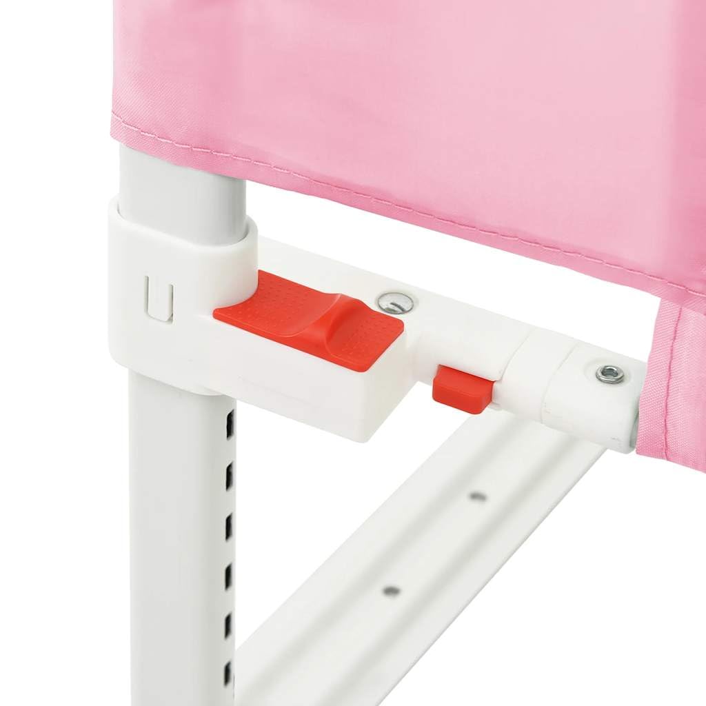 Barrera protectora para cama infantil, 100 x 25 cm, tela con altura ajustable, protección anticaídas y protección lateral para cuna, barrera de cama para seguridad del bebé en el dormitorio y