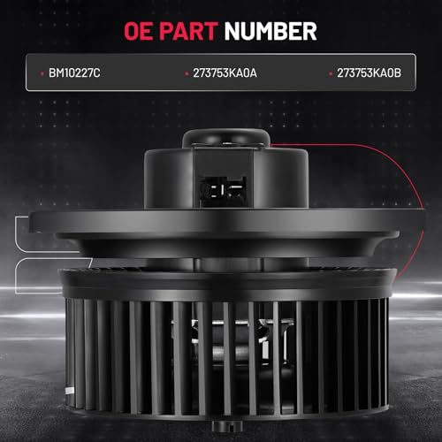 Image of BDFHYK AC Heater Blower Motor Fan BM10227C Compatible with INFINITI 2013 JX35,2014-2017 QX60,Compatible with Nissan 2013-2020 2022-2024 Pathfinder,HVAC Blower Motor Assembly Replacement for 273753KA0A