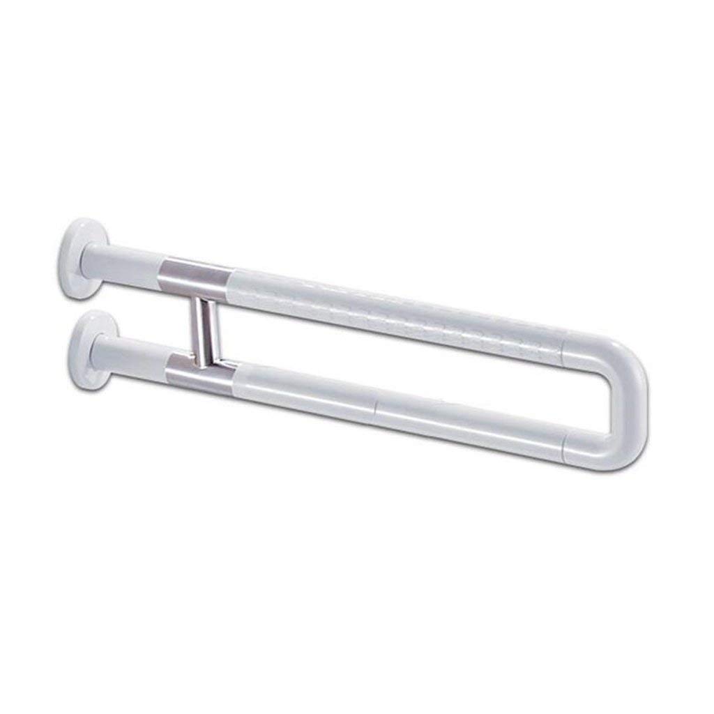 Buy Grab Bar Handrail, 60cm Length White Ushaped Stainless Steel Non
