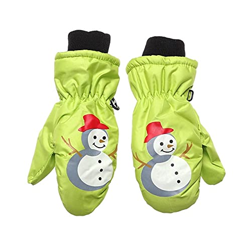 Gants de ski enfants pour éviter les mains gelées grâce à l'isolation imperméable épaisse