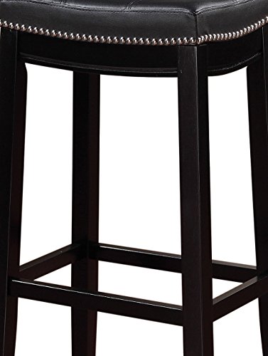 Linon 55816BLK01U Claridge Bar, Black Stool thumb #21