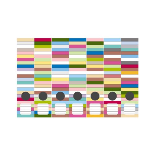 CEDON étiquettes pour dos de classeur motif