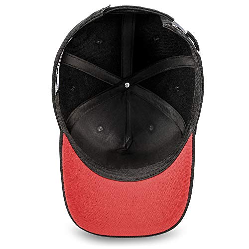 Boné MXC Brasil Strapback Fitão Aba Curva Liso Tamanho:Único;Cor:Preto
