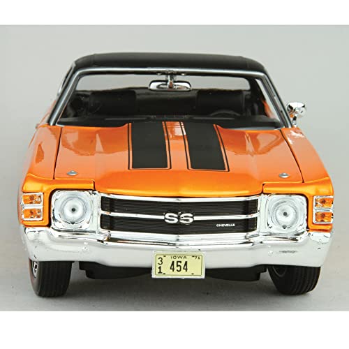 Maisto 1:18 1971 Chevy Chevelle SS 454 Coupe Vehículo a Escala miniatura 4