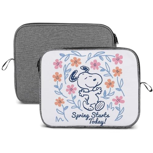 スヌーピー 【 ラップトップケース 13インチ 14インチ 】 パソコンケース PCケース ノートパソコンバッグ スリーブ 耐衝撃 軽量 撥水加工 全面保護 アニメ 可愛い おしゃれ メンズ レーディス