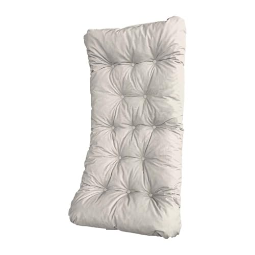 Almofada AcquaBlock 120x60 Cru Impermeável Vime Junco Jardim Premium Muito Resistente Sol e Chuva