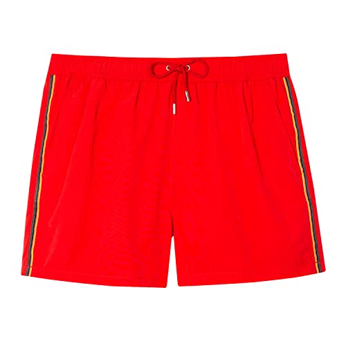 Paul Smith Men's Signature Stripe Swim Trunks