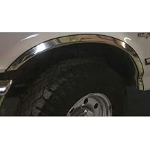 QAA is Compatible with 1987-1996 Ford F-150 4 Piece Molded Stainless Steel Wheel Well Fender Trim Molding WZ17308