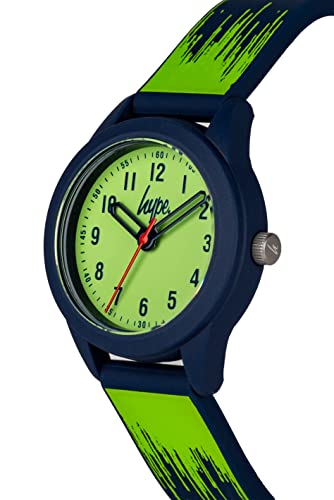 Reloj de los Niños hype HYK019N Analógico con Correa de Silicona Azul 2