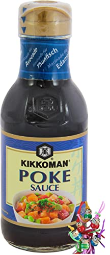 Salsa para Poke Bowl 250 ml | Salsa para poke y ensaladas + un pequeño colgante de la suerte