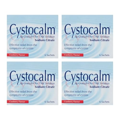 Cystitis Relief Sachets | Fast-Acting Cystitis Treatment for Women | Pack of 4x6 for Effective Urinary Tract Support