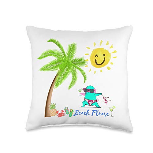 beach please pillow