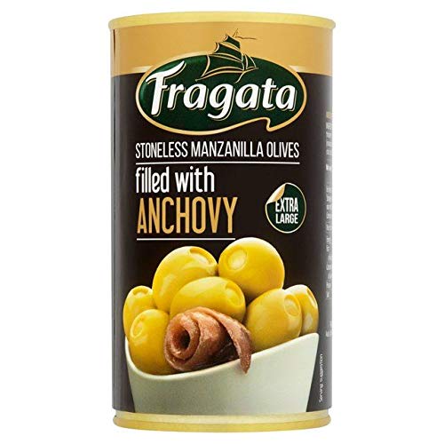 Fragata Aceitunas Rellenas de Anchoa en Salmuera 12.35 oz