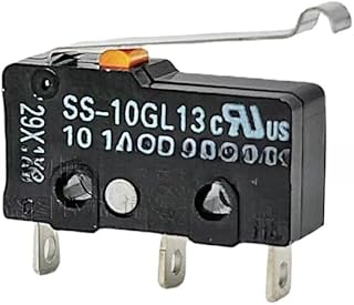 10Pcs New for Micro Switch AH324261 with Curved Handle 3A250VAC