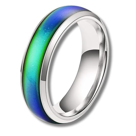 Fox Premium Mood Changing Comfort Fit Stainless Steel Rings (Pack...