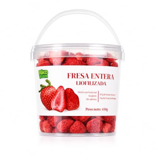 Cubo de fresa liofilizada 450g