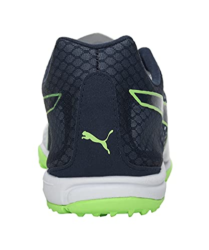 PUMA PUMA Unisex Technical Sport Shoes Track and Field White Spellbound Green Glare, 12 US Men
