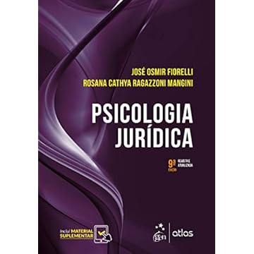 Capa do livro Psicologia Jurídica