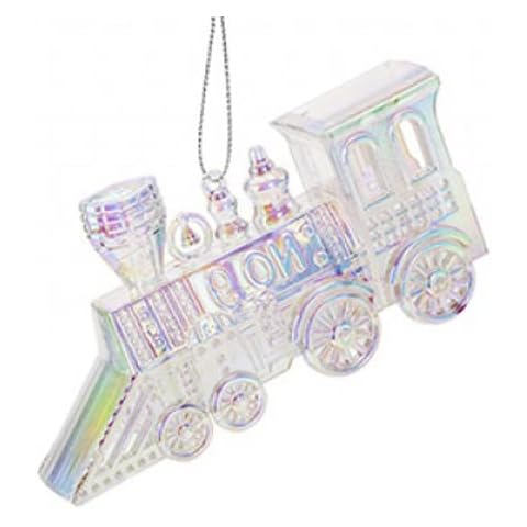 Iridescent Train Hanging Christmas Decoration Cover