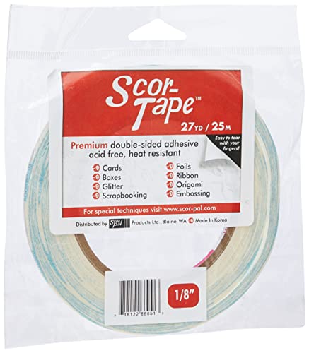 Scor-Pal Sakura Hobby Craft 1/8-Inch X 27-Yards Scor-Tape #TOP1