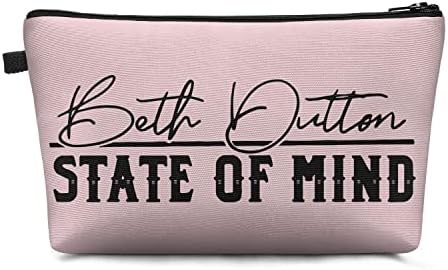 Makeup Bag Dutton Ranch Montana Yellowstone Tv Show Merchandise 2 Makeup Bag Dutton Ranch Montana Yellowstone Tv Show Merchandise