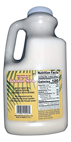 Hawaiian Sun Premium Coconut Syrup #TOP1