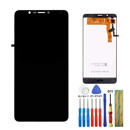 E-YIIVIIL Écran tactile LCD compatible avec Wiko Tommy 2 Plus 5,5