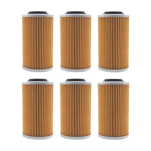 Filtre à huile pour moto Can-Am 990 GS RT et Buell 1125CR, lot de 6 pièces 420956745