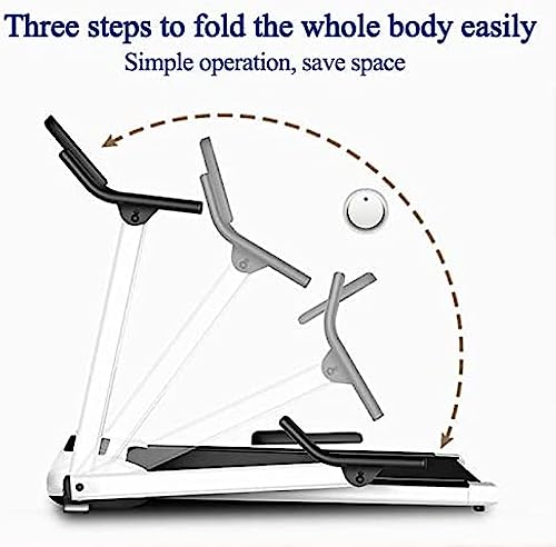 Image of Electric Jogging Jogging Folding Treadmill is Ultra-Thin and Silent, Used for Home /Office Portable Fitness Equipment, Small Multifunctional Walking Machine