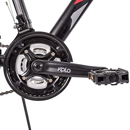 Huffy Tekton Mountain Bike Aluminum Frame 21 Speed Shimano Adult 27.5 Inch + Front Suspension #TOP3