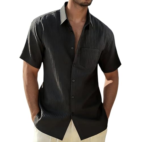 Chemise d'été homme casual et confortable vêtement moderne