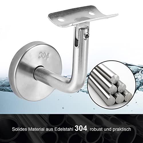 Ikodm 5 Pezzi Staffe per corrimano per Barra di