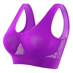 Sports Bras for Women High Support Full Coverage Bras Supportive Cool Liftup Air Bras Breathable Push Up Yoga Bras
