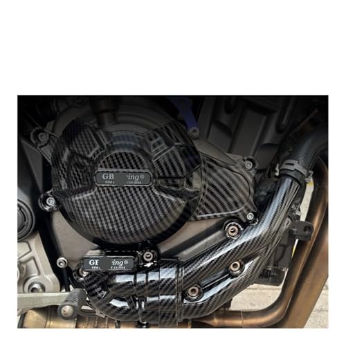 Cache stator Yamaha MT07 couvercle protection moteur 2014-2024
