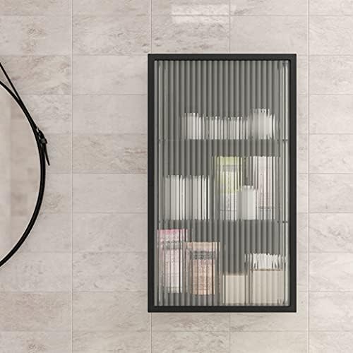 Sleek Metal Bathroom Wall Cabinet - Single Door Storage Organizer for Kitchen, Bathroom, Living Room & Bedroom - Stylish Home Storage Solution