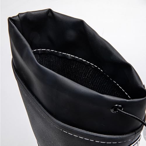 Bottes de pluie homme avec cordon de serrage réglable