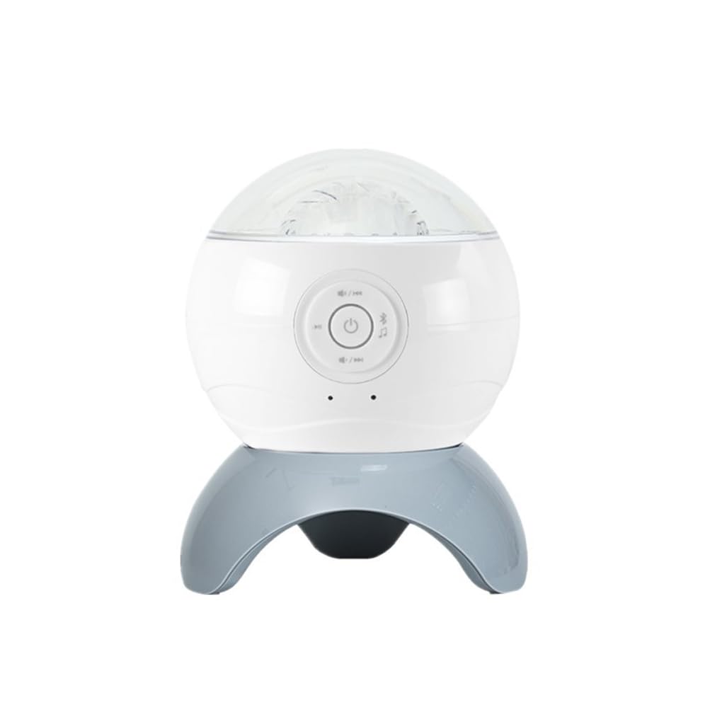 Luz de noche de LED Proyección cielo estrellado Altavoz control voz Proyector luces del norte USB Decoración regalo para niños, Tipo 2