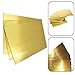 for Precision Cut H62 Brass Sheet 0.5-2.0mm for Electronics and Machinery, Resistant Industrial Brass Plate with Smooth Edges(0.6 * 100 * 100mm)