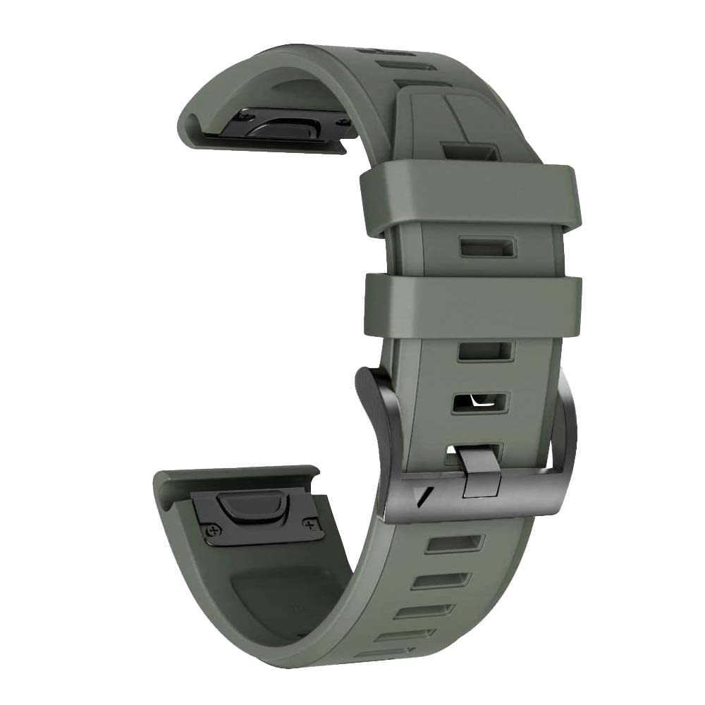 Bracelet silicone souple Garmin Fenix 5 6 Enduro ultra-résistant - 7