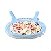EUROXANTY Plancha para helado | Utensilio para helados | helado frito | Plancha para enfriar | Helados artesanos | Incluye 2 palas | Azul