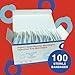 Inject-Safe Barrier Bandage, White, 100 Count, 0.39 pounds