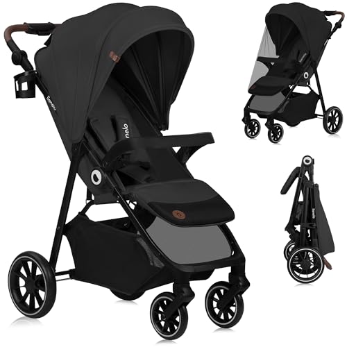Lionelo Emma One Kinderwagen – Lichtgewicht, Wendbaar, Compact | Voor Kinderen van 6 Maanden Tot 4...