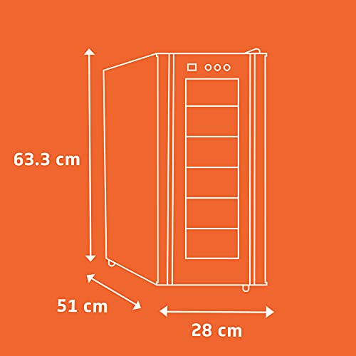 Adega Brastemp 12 Garrafas com painel touch - BZC12BE 220V