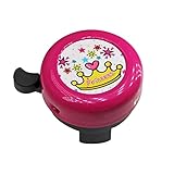 Johoxton Fahrradklingel Kinder Mädchen Jungen klingel Fahrrad Fahrradglocke Fahrrad Ring Glocke mit Schön Lautem Ton Klarem Klingel für Rennrad Mountainbike (Rosarot)