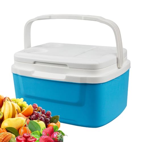 Nevera portátil para acampada a prueba de fugas, con asas resistentes, mochila térmica con forro interior rígido, bolsa térmica de picnic grande con aislamiento, bolsa de refrigeración suave para