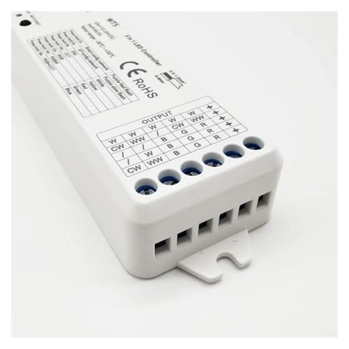 Controlador LED RGBCCT WT5 de pared: cree ambientes perfectos en sus 4 zonas 4