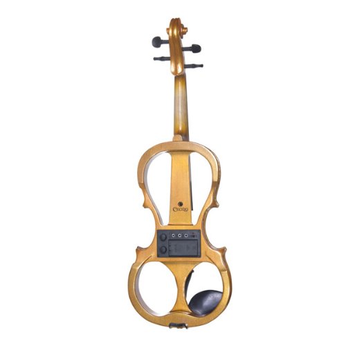 Cecilio 4/4CEVN-1Y Solid Wood Yellow Maple Metallic Electric/Silent Violin thumb #6