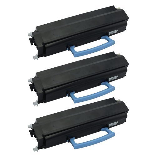 Toner Dell 1700 N compatible Eurotone pack de 3 cartouches de rechange pour imprimante de bureau