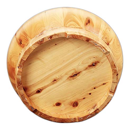 Spa de pies con barril de madera para adultos miniatura 7