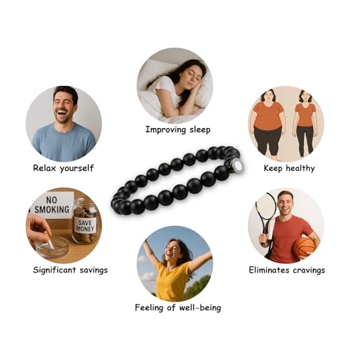 Pulsera ajustable antitabaco unisex magtherapy miniatura 3